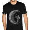 Irish Digging The Moon T Shirt T-Shirt Men Boys Harajuku Black T Shirt Custom Cotton Men Tops & Tees Design Funny T Shirt