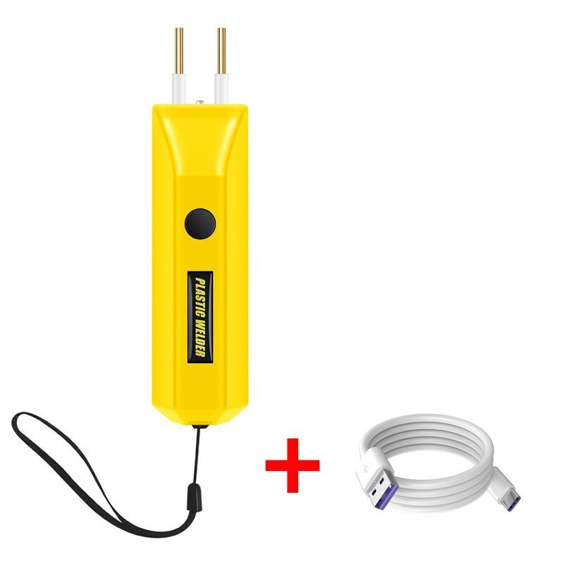 100W Cordless Plastic Welding Gun with USB-C Charging - Portable Hot Stapler for Car Bumper Repair and Plastic Welding Kits