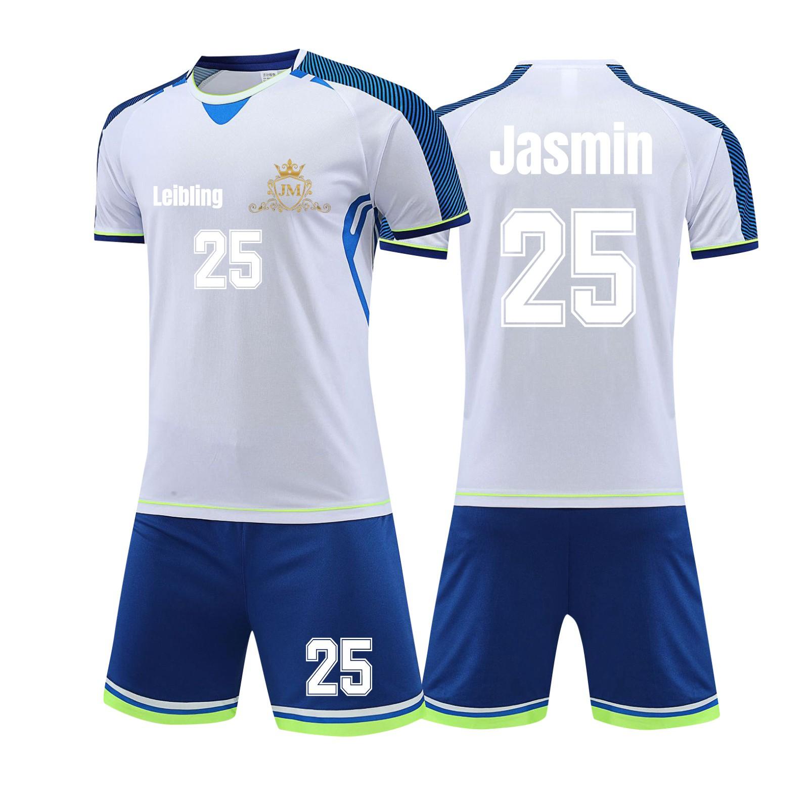 

Комплект персонализированных рубашек для мужчин и девочек с именем и номером, футбольные майки на заказ для мальчиков, тренировочный костюм