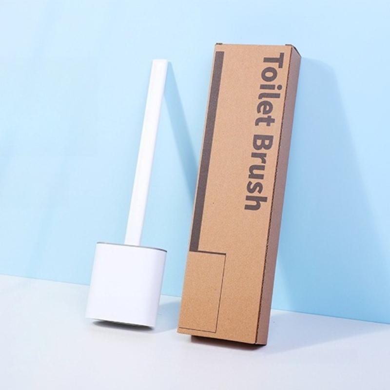 Multi-functional Cleaning Brushes for Home, Wall Mounted Toilet Brush with Removable Handle, Easy Clean Brush Set for Bathroom