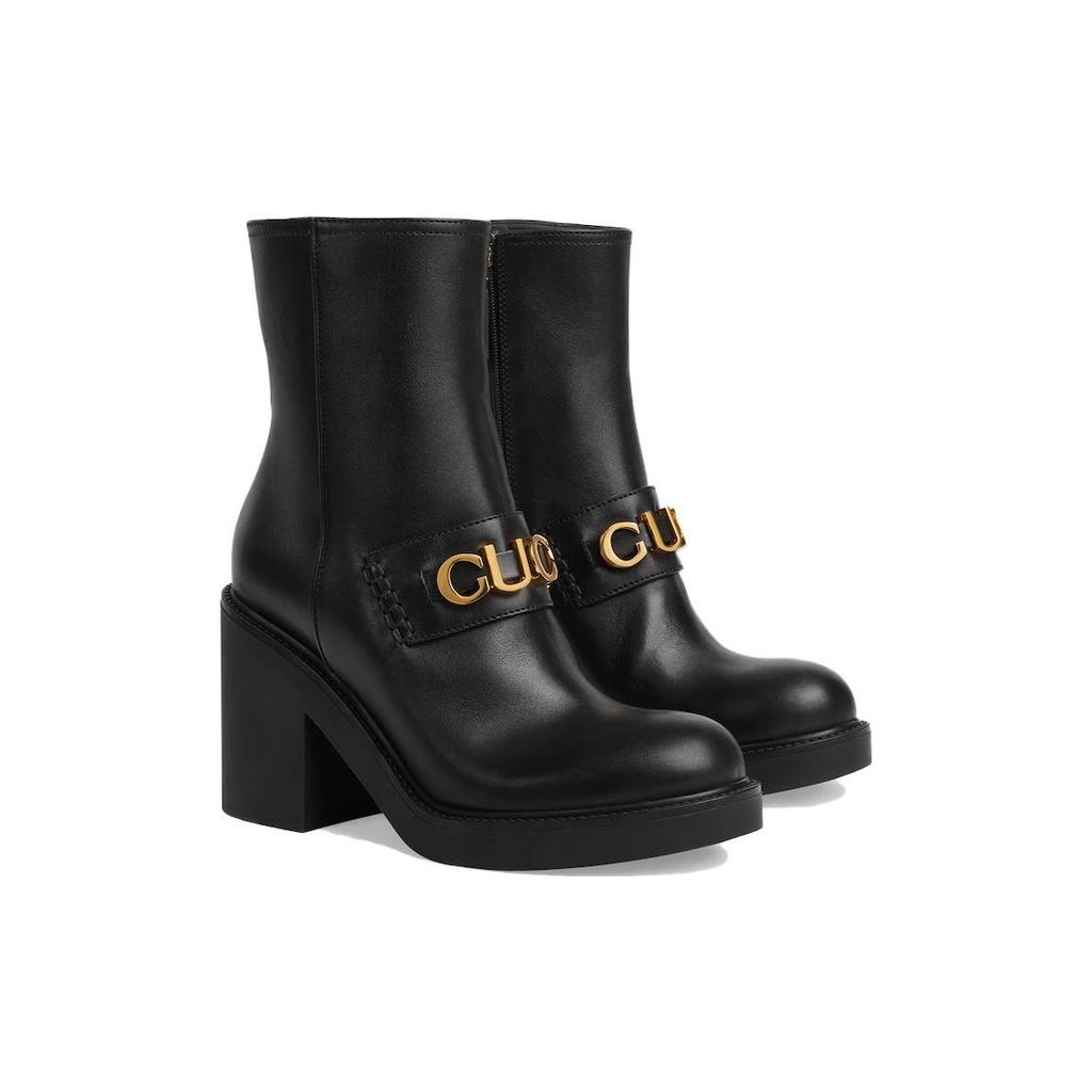 Gucci Wmns Ankle Boot 'Black' Women's 750538 17K00 1000