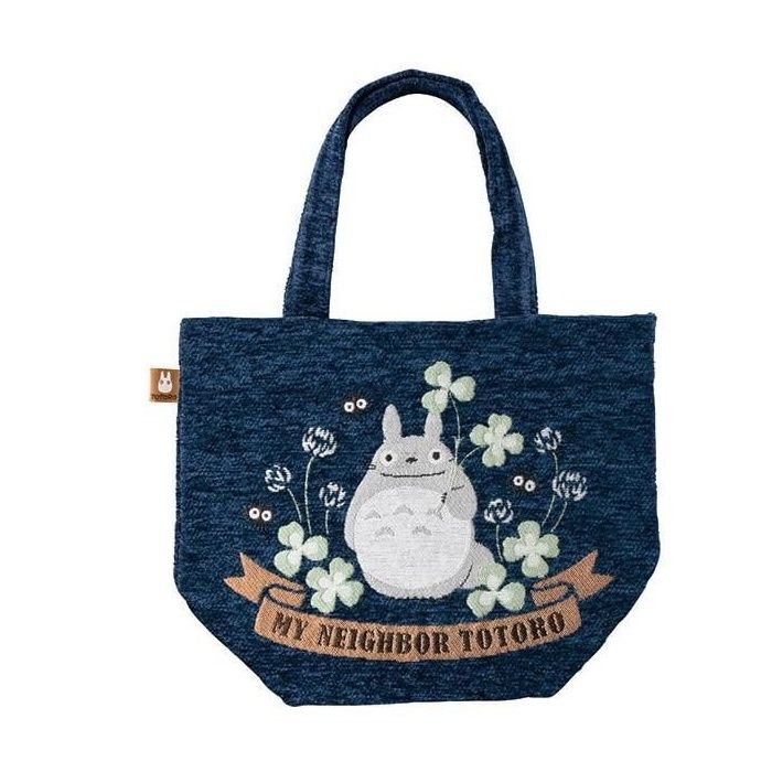 Boodschappentas - MARUSHIN - Totoro Klaver - Polyester/Katoen - 26x32x15 cm - Geschikt voor A4