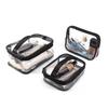 Travel Zipper Makeup Organizer TPU Bath Storage Storage Bag Transparent Cosmetic Bag Makeup Case