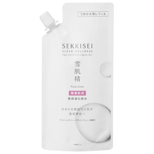 

Sekkisei clear wellness for sensitive skin pure conch ss refill highly moisturizing lotion pore 170ml