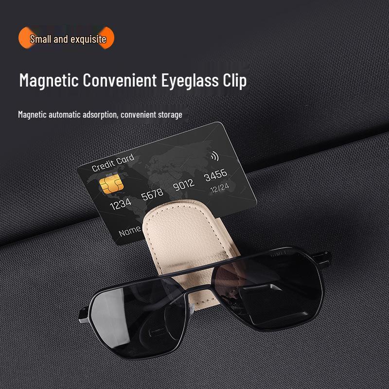 Multi-Function Car Sun Visor Glasses & Storage Clip