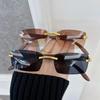 Moda Kadın Güneş Gözlüğü Erkek Kare Vintage Büyük Çerçeveli Güneş Gözlüğü Şık Ayna Siyah Retro Oculos