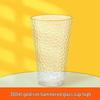 Goldrand strukturierte Glasbecher DIY Kinder Bastel Malset