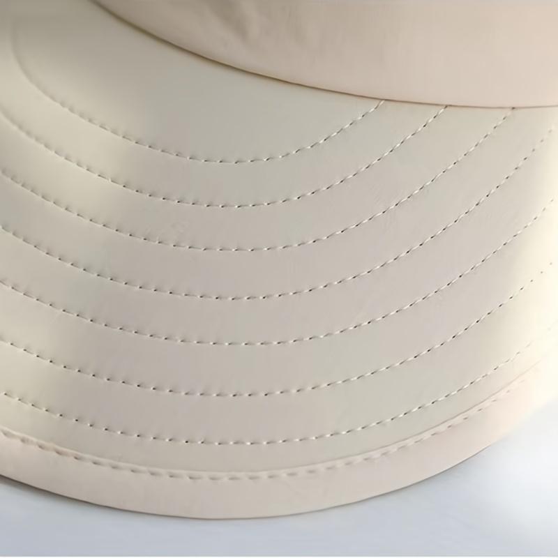 Damen Sommer Breitkrempiger Sonnenhut UV-Schutz Abnehmbares Oberteil Atmungsaktiv Strand Outdoor