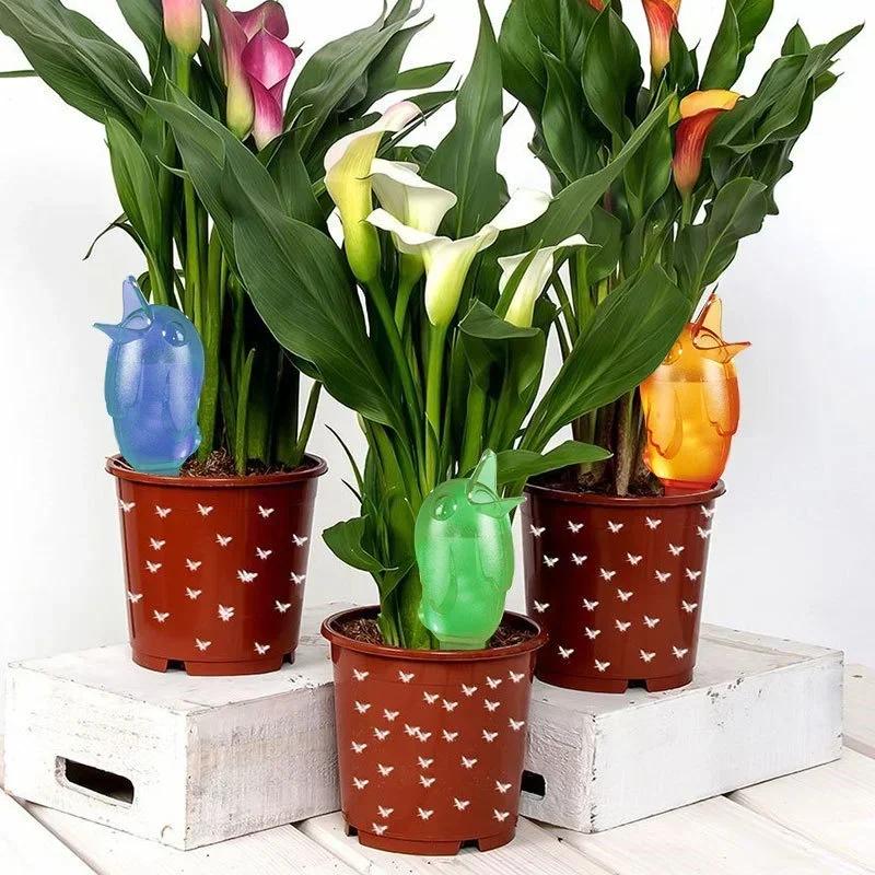 Garden Watering Tools Cute Bird Automatic Watering Device Lazy Self-Water Drip Irrigation Indoor Flower Plant Spike Dripper