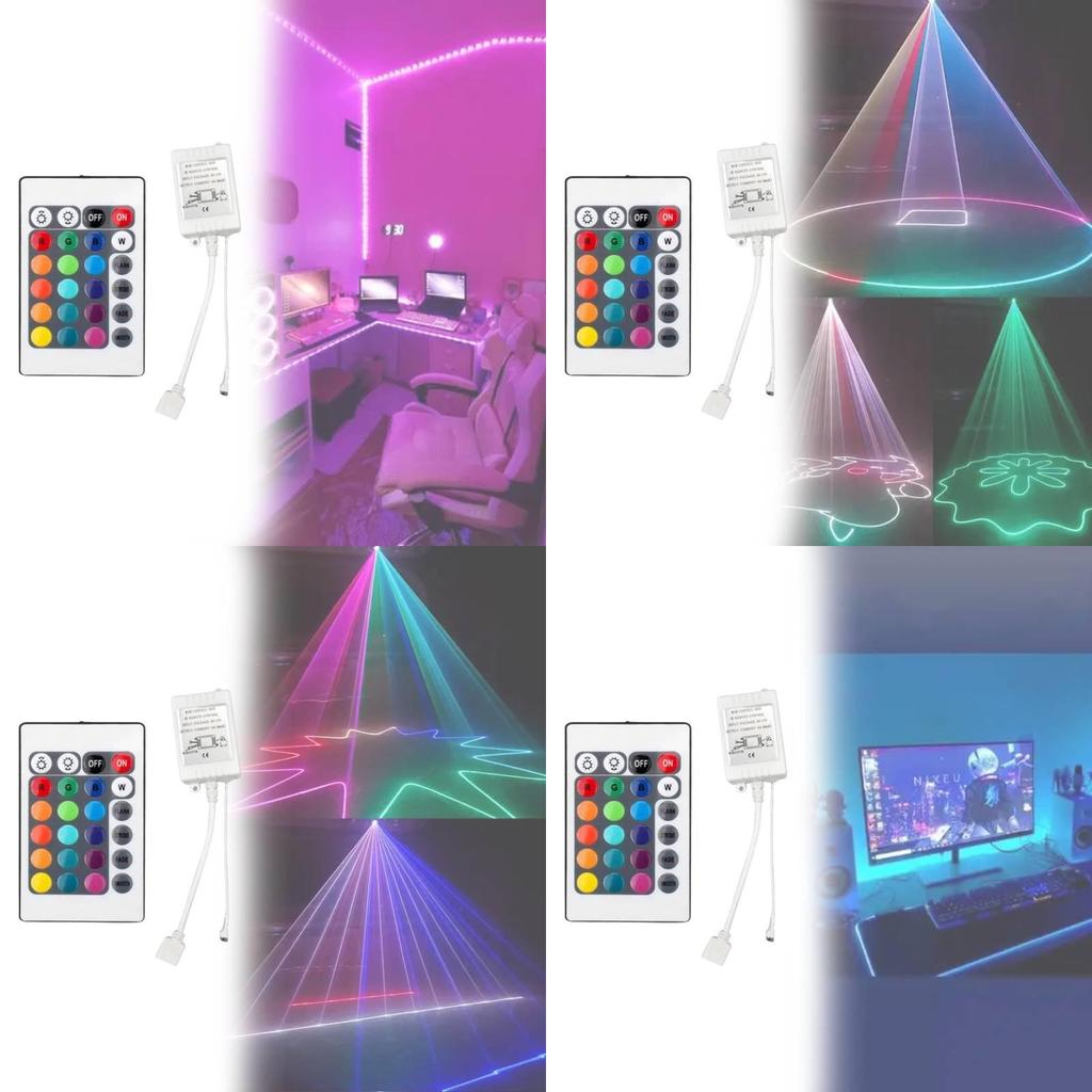 Led Light Strip Dimming Controller With Infrared Remote For Diy Lighting Projects