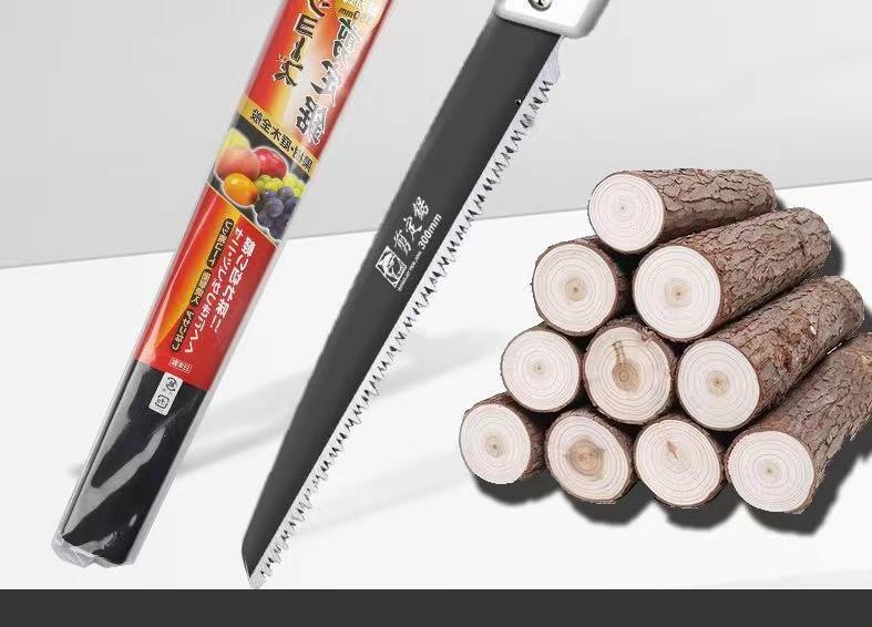 Japanese Great White Shark Hand Saw for Trees and Woodworking - Manual Handheld Saw