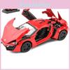 Fast Furious Lykan Hypersport Car Model Alloy Diecast With Light Sound For Kids Playroom