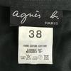 Made In Japan Agnes B. Mini Skirt 38 Women M Black Skirt cBH706(USED)