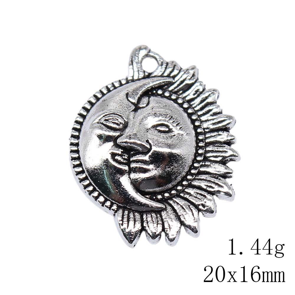 Wedding Anniversary Charms Bag Sun Moon Charms Pendant Items Pendant Set