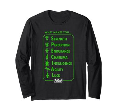 Fallout What Makes You SPECIAL Gaming Long Sleeve T-Shirt