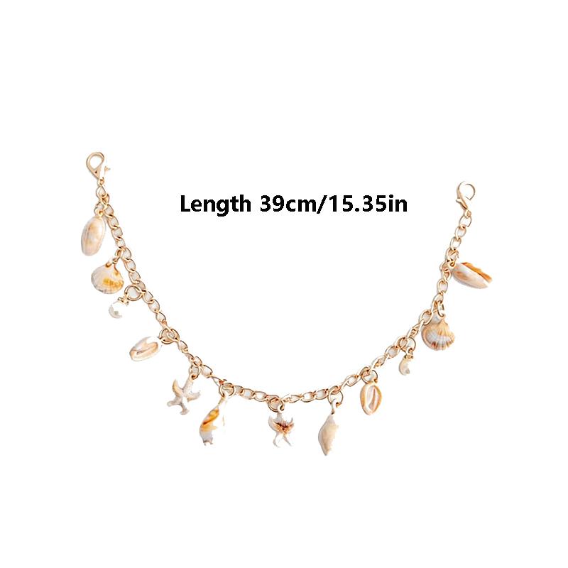 Yogodlns Bag Charms For Handbags Bohemian Shell Charm Pendant Bag Accessories For Women Ocean Making DIY Decoration