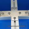 Cross-Shaped Aluminum Reinforcement Plate for 2020/3030/4040 Profiles