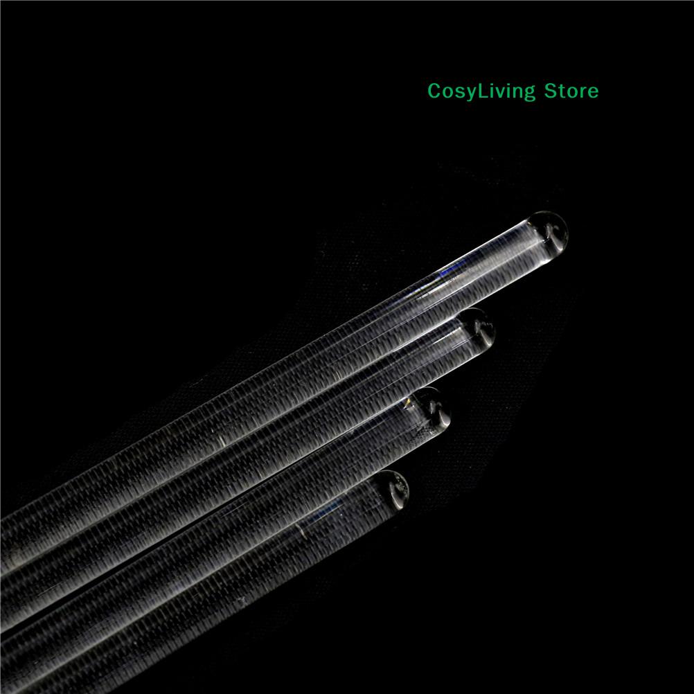 4Pcs Glass Stirring Rod Lab Use Stir Glass Stirring Rod Glass Laboratory Tool 6*100mm