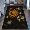 1PC Sun planets Earth Saturn galaxy space Carpet for Living Room Bedroom Sofa Home Decor Rus Non-slip Floor Mat Luxury Gift