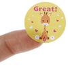 500Pcs Teacher Reward Stickers Cute Animal Stickers School Motivational Stickers