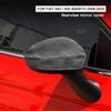 Fiat 500 Carbon Fiber Side Mirror Cover Sticker