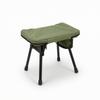 Folding Stool with Carry Bag LowProfile Carrying Compact Seat for Campers, Anglers,