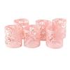 6piece Pink Candle Wraps Flickering And Captivating Illuminations For Elegant Ambiance Candle Holder