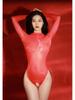 Glossy Shiny Seamless Bust Bodystocking Close Open Crotch Bodysuit Nylon Transparent Swimsuit Tights Sexy Body Teddies Clubwear