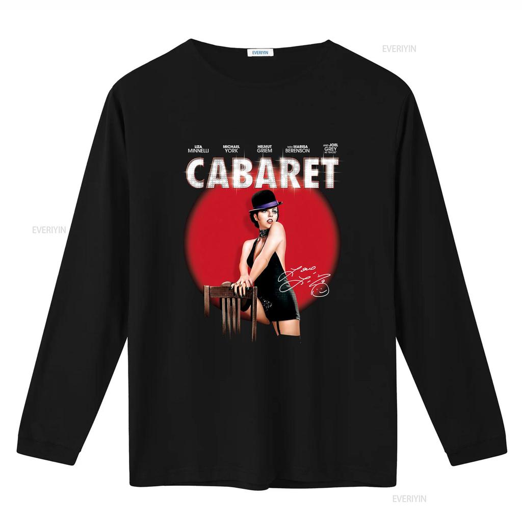 Cabaret Liza Minnelli For Fan All Size S XL T shirt BF vintage Washed Breathable Slightly fashion Stretched streetwear