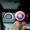 Iron Man Black Panther Car Auto Engine Start Stop Push Button Cover Decorative Automotive Interior Accessories
