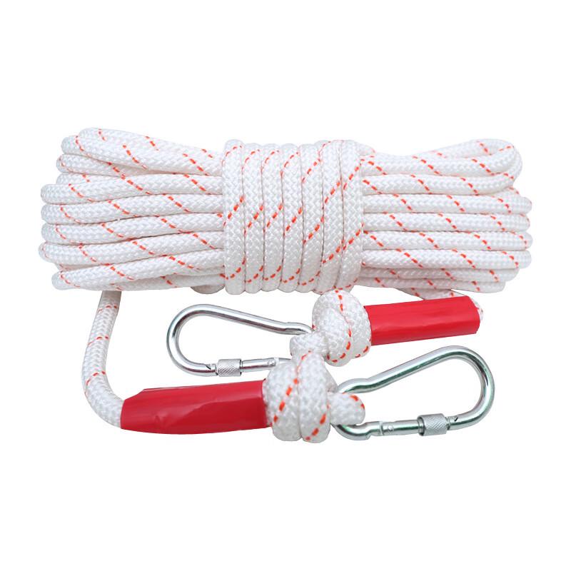 Aidiwei 8mm Steel Core Safety Rope with Double Hooks