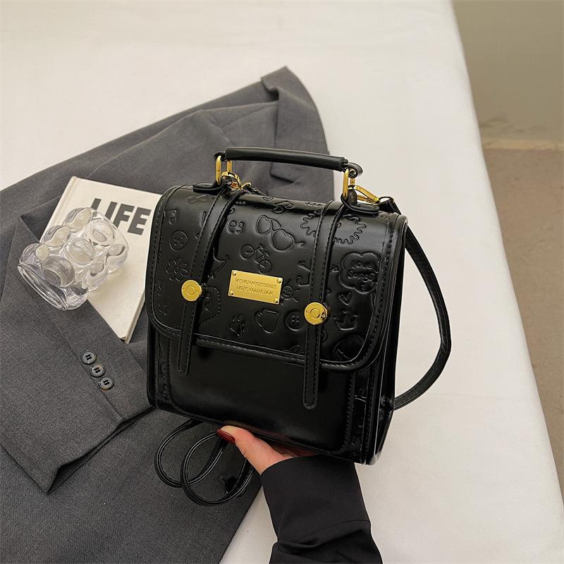 

Нишевый женский рюкзак с тиснением, новый универсальный рюкзак, летняя популярная изысканная школьная сумка