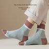 LANGSHA Men's 100% Cotton Mid-Calf Socks - 6 Pairs
