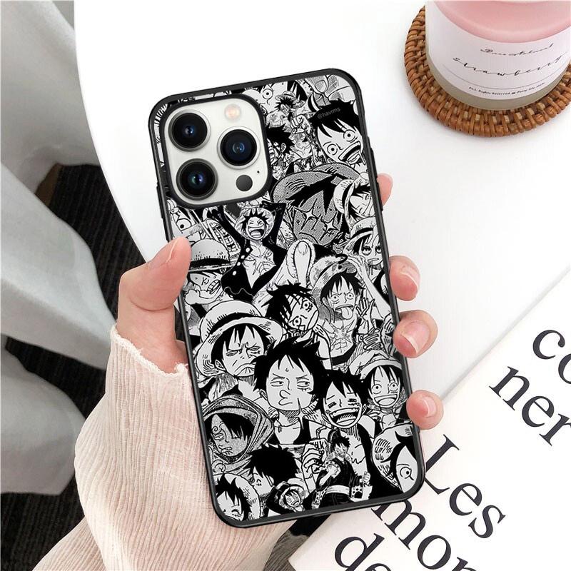 Anime Comic Dämon Titan Deku Telefon Fall für iPhone 14 13 12 11 Pro MAX X XS Max XR Mini SE 7 8 Plus Schwarz Funda Coque Fall