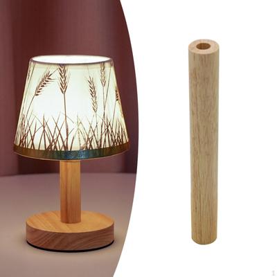 Sleek Wooden Lamp Base for Stylish Home Decor