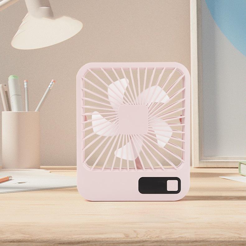 Digital Display Foldable Desk Fan