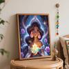 Disney Princess Jasmine Oil Painting Art Painting Kit Handmade Diy Gift Home Decoration Wall Art Decor Glitter Floral Magic Portrait