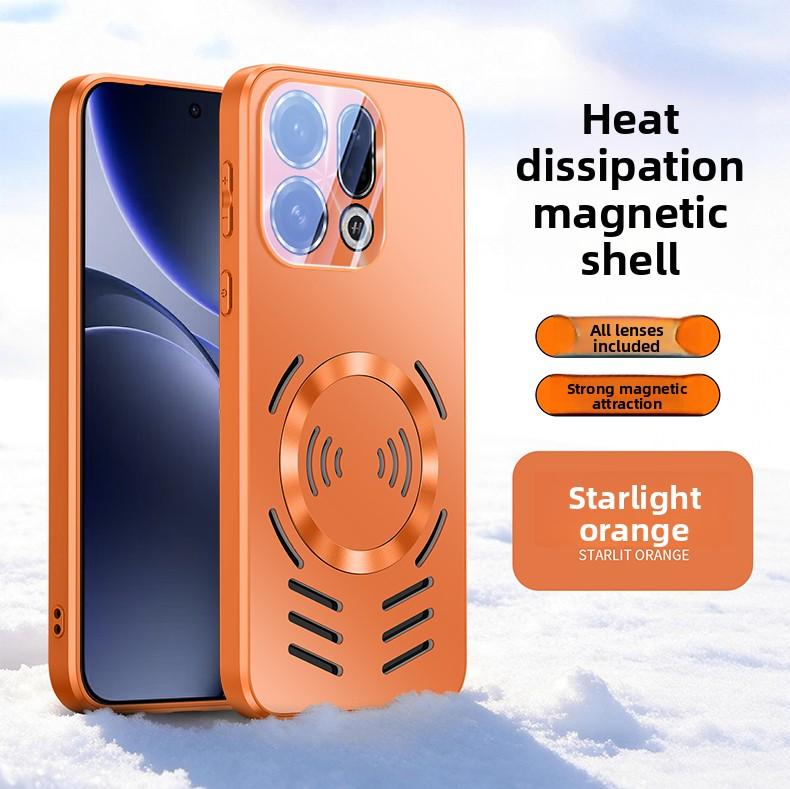 For OPPO Find X9 Ultra Case Hard PC heat dissipation magnetic MagSafe Protective Back Cover Case For Find X9 Pro X9S Pro shell