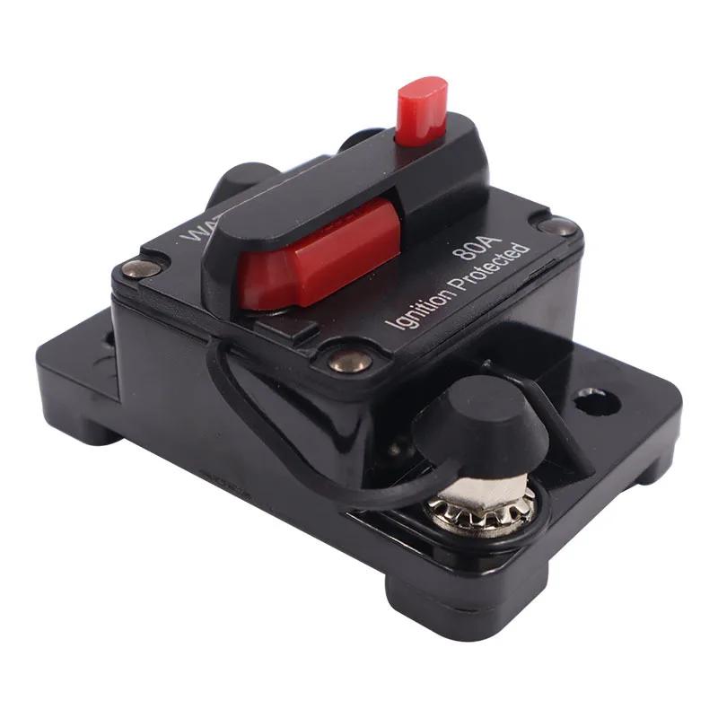 Automobile Yacht RV Circuit Breaker Automatic Circuit Breaker Protection Recoverable Circuit Breaker Fuse Seat Circuit Protector