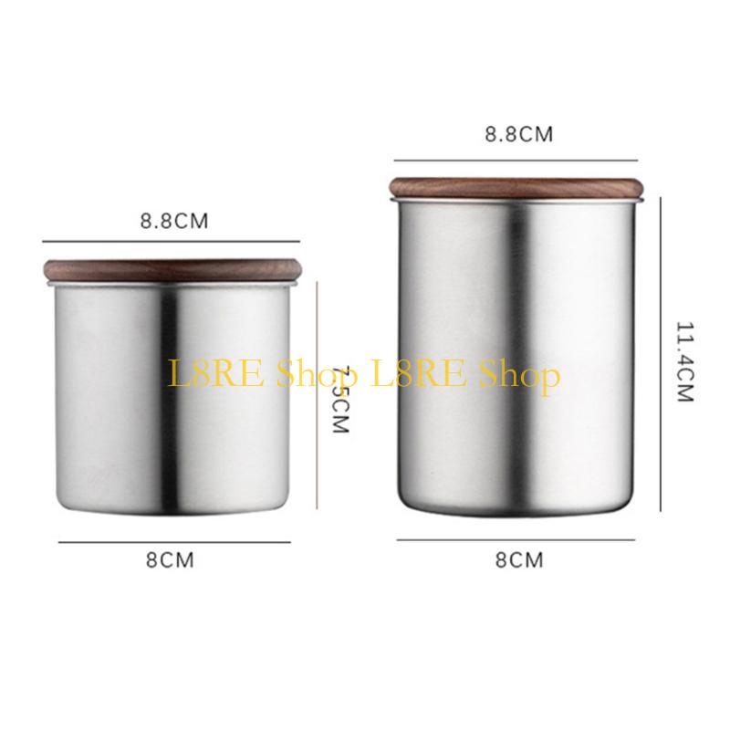 L8RE Portable Coffee Storage Container Perfect for Storing Sugar Coffee Beans