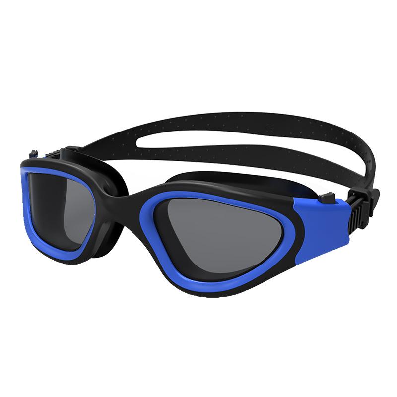 

Waterproof and anti-fog adult swimming glasses training one-piece large-frame swimming goggles swimming equipment
