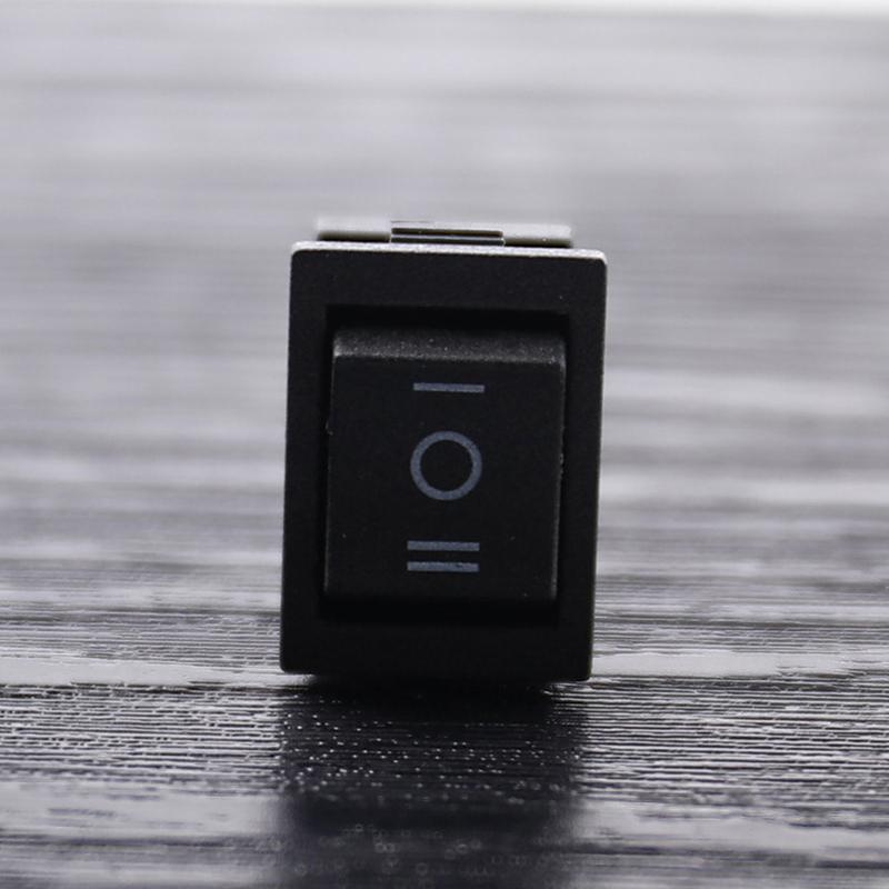 

Kcd2 Mini Black 6Pin On/Off/On Rocker Switch Boat Rocker Switch Third Gear