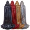 Devil Hooded Ponchos Wizard Witch Cape Windproof Christmas Cosplay Costume  Party
