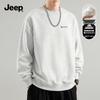 Jeep Men's Round Neck Long Sleeve Sweatshirt