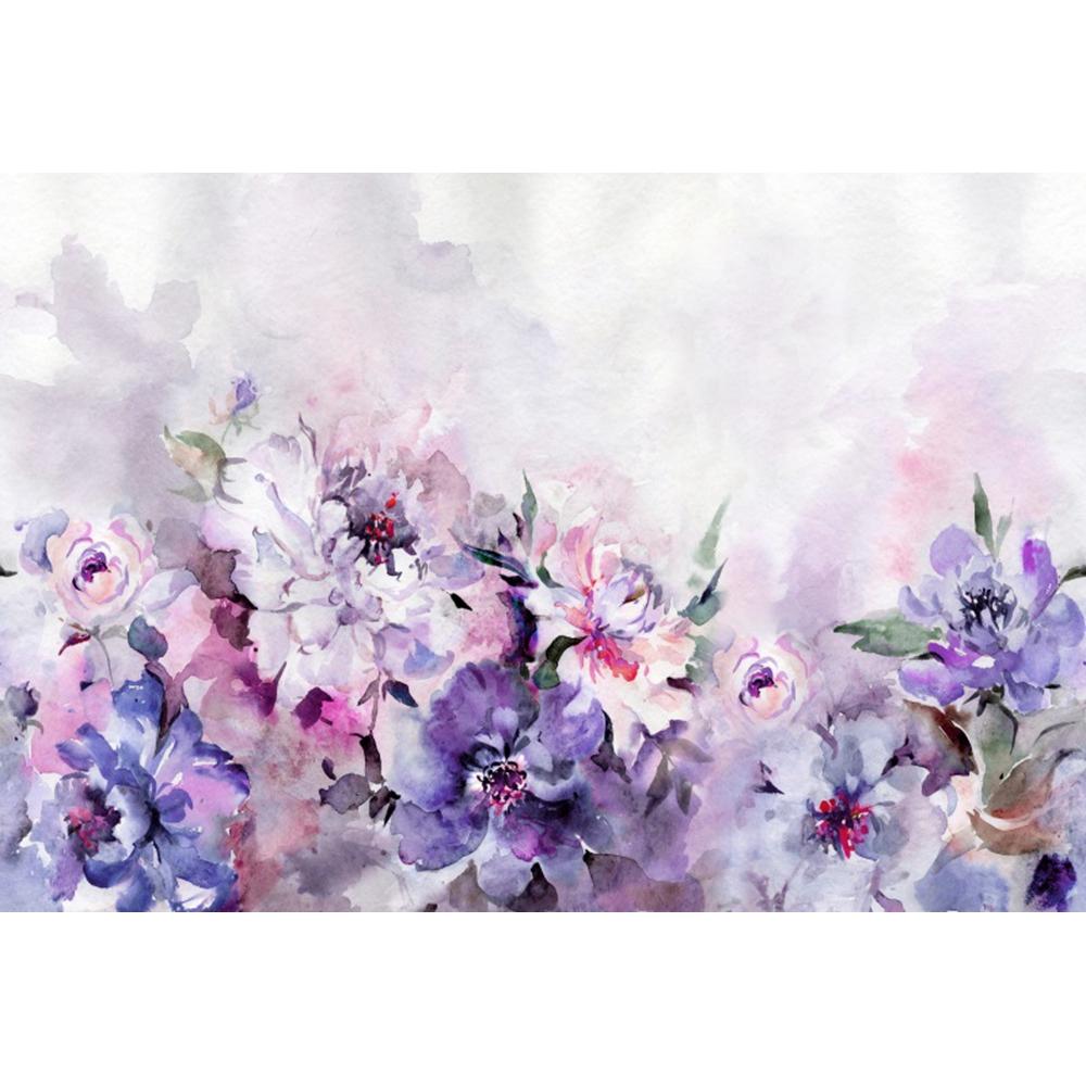 Frühlingsrosa Blumen Hintergrund Glitzer Licht Bokeh Floral Kirschblüte Neugeborenes Baby Porträt Fotografie Hintergrund Fotostudio
