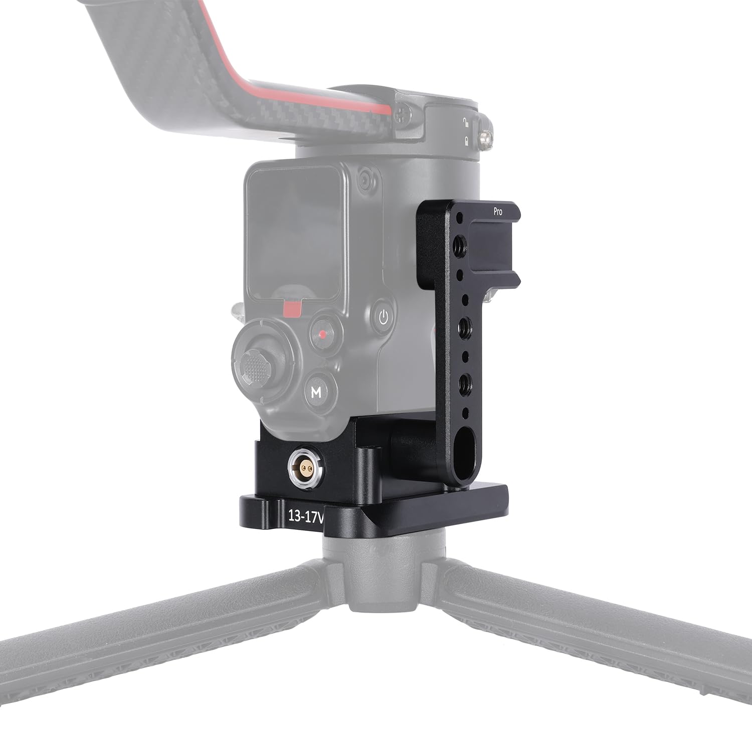 

NICEYRIG Gimbal Manfrotto Standard Power Supply Plate Compatible with DJI RS 3 4 Pro Aluminum Alloy Power Base External Power Conversion Power Supply