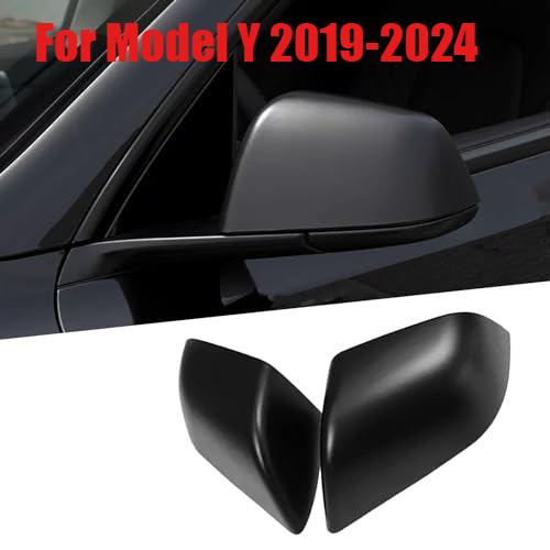 Xiaomi Rearview Mirror Decorative Shell For Tesla Model 3 Y Juniper Car Rearview Mirror Cover Bright/Matte Appearance Car Accessories