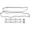 Left & Right Valve Cover Gasket Set For Porsche Cayenne V8 955 Durable Superior Reliability Part # 94810593205,94810593103(Black)