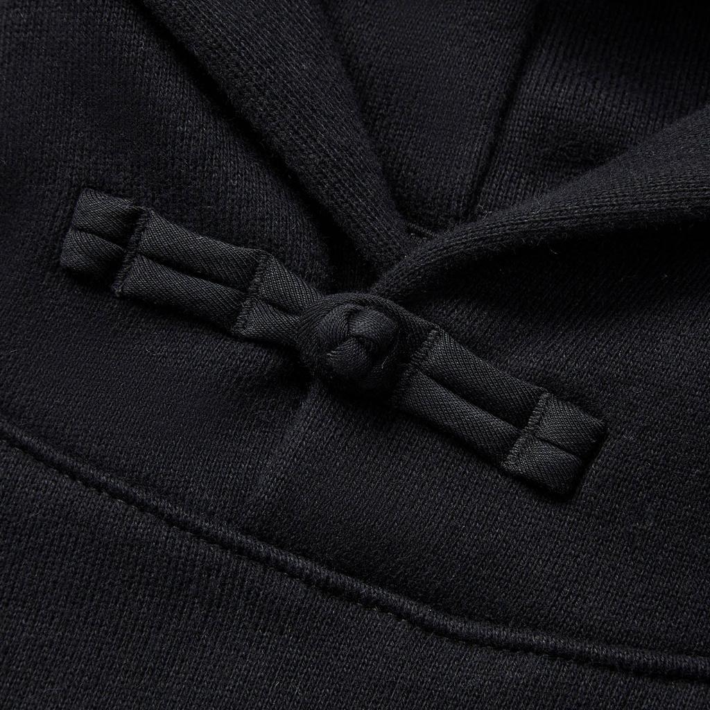 Li Ning X Billionaire Boys Club Collaboration Skateboard Series Comfortable Letter Print Versatile Hoodie Men hoodies Black AWDUG99-4