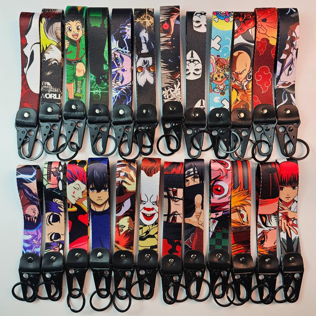 Anime Cool Figures Eagle Beak Keychain Short Lanyards Used In Phone Rope Badge Holder USB Pendant Portable Key Lanyard